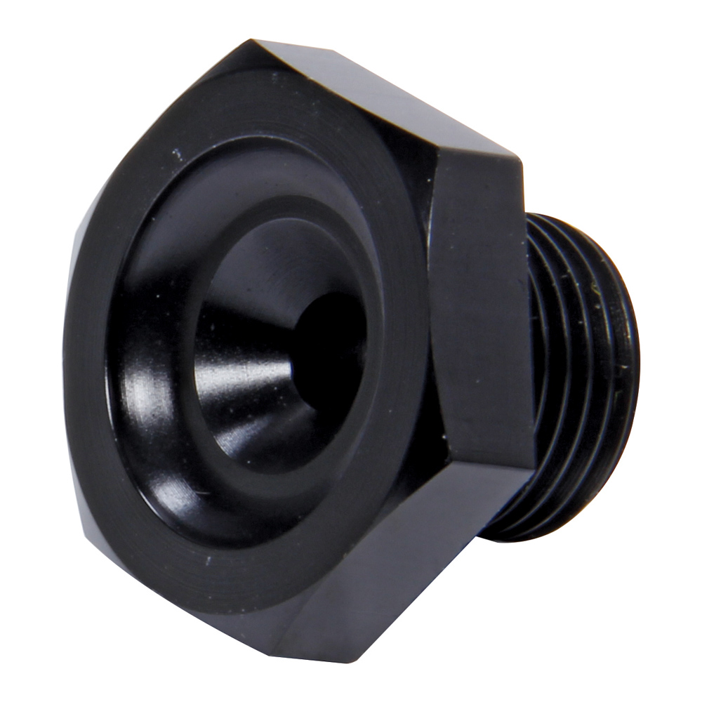 0.62 x 18 in. Aluminum King Pin Cap, Black