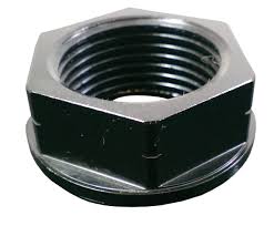 1.75 in. 27 Spline 600 LH Axle Nut, Black