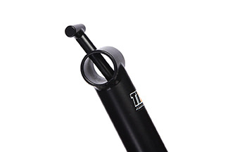 12 in. Top Wing Post, Black