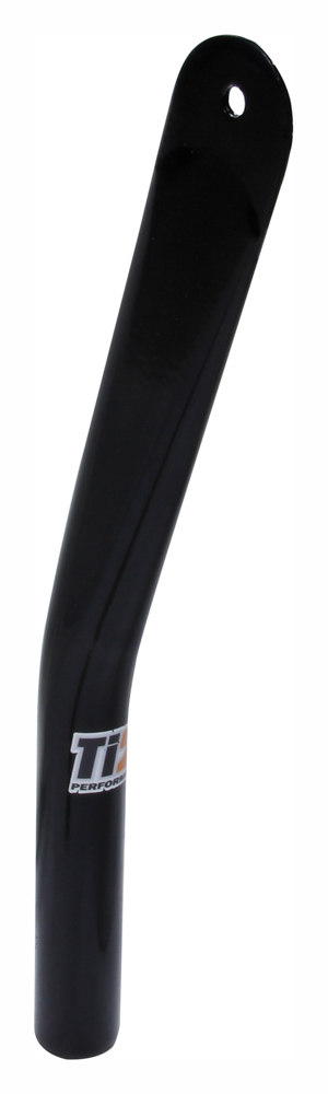 Foward Front Wing Post Bent, Steel - Black