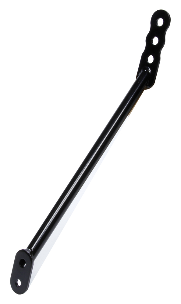 Adjustable Black Steel Tubular Nose Wing Strap