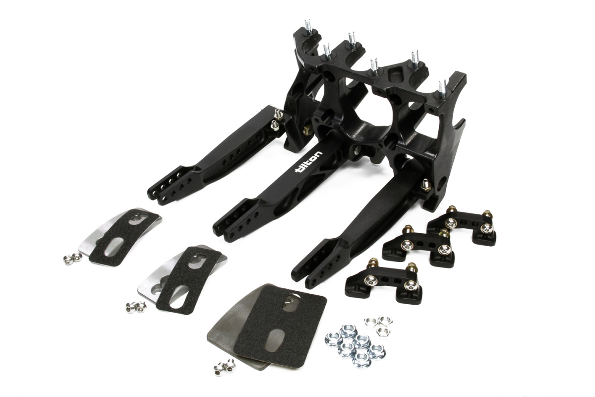 Triple Pedal Assembly for Aluminum Underfoot Mount