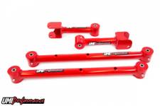 Tubular Upper & Lower Control Arms Kit for 1978-1988 GM G-Body - Red