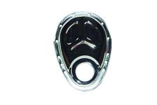 Chrome Steel Timing Chain Cover - Small Block Chevy