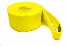 4 x 30 ft. 30000 lbs Nylon  Tow Strap, Yellow