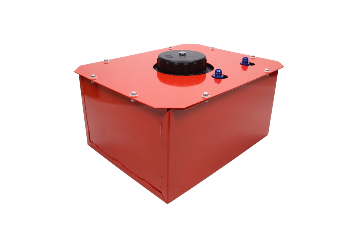 8 gal Economy Cell with Can Red Plastic Cap