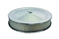 14 in. Round 3 in. Element 5.12 in. Carb Flange High Dome Air Cleaner Assembly, Drop Base