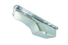 Chrome Stock Capacity & Depth Steel Front Sump Engine Oil Pan for Big Block Ford 352-428 FE