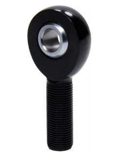 0.5 in. x 0.62 in. Thread Left Hand Male Aluminum Rod End, Black