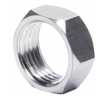 0.62 in.-18 Left Hand Thin OD Aluminum Jam Nuts - Pack of 4