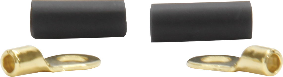 6AN 14-16 Gauge Ring Terminal with Heat Shrink