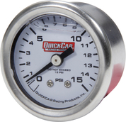 0-15 PSI 1.5 in Liquid Filled Pressure Gauge