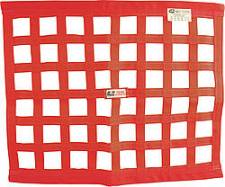 RJS10000604 Ribbon Window Net - 24 x 24 in. - Red