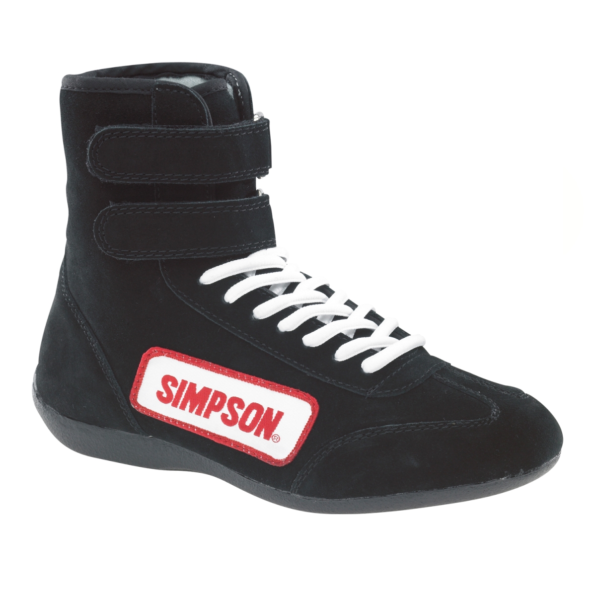 High Top Shoes, Size 9 - Black