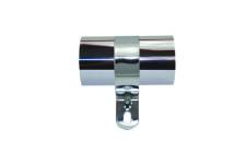 Steel Chrome Canister Style Ignition Coil Bracket Coil Cover, Universal