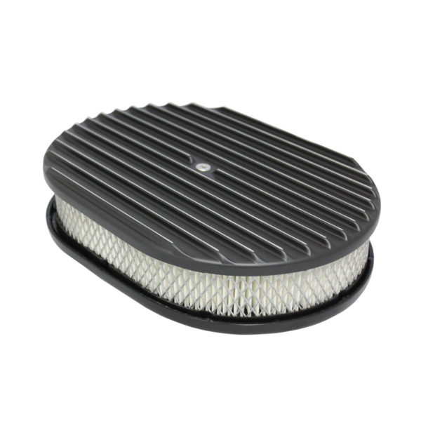 12 x 2 in. Oval Full Finned Top Air Cleaner Kit