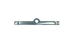 4.75 in. Wide Steel Chrome Hold Down Tabs Valve Cover for Small Block Chevy