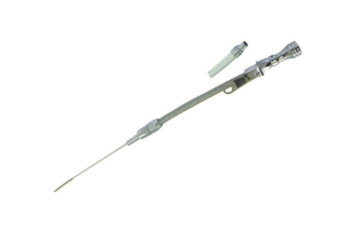 Dipstick Engine for Ford FE Flexible, Chrome