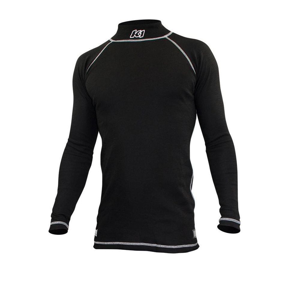 K1R26-FUS-N-M Flex Undershirt, Black - Medium