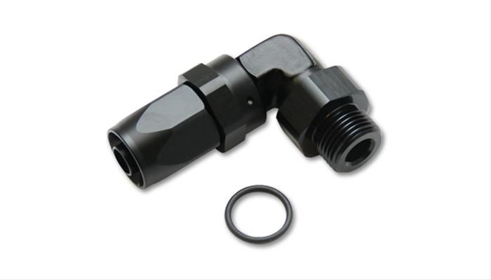 Male -6AN x 0.56-18 90 deg Hose End Fitting
