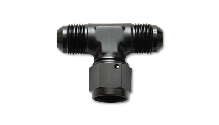 VIB10796 16AN Tee Fitting with Female, 16AN Swivel