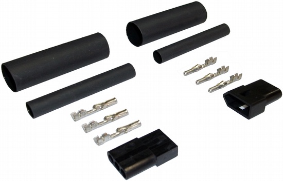 RPK800-CN-MOL3 3-Pin Molex Connector Kit, Male & Female