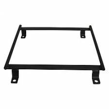 ProCar Seat Adapter Seat Brackets, Passenger Side - 1968-1974 Chevy Nova - Steel - Black