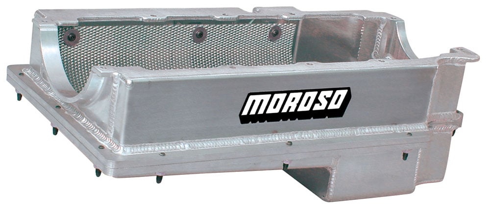 20376 Billet Rail Oil Pan for Big Block Chevy - 2 Piece