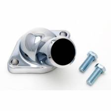 TRA9228 Chrome Water Neck - O-Ring Style for Big & Small Block Chevrolet