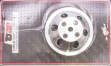 6.6 in. Double Groove Water Pump Pulley for Small Block Chevy