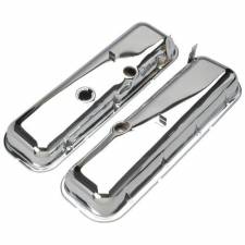 Chrome Valve Cover - OEM Reproduction - Short Style for Big Block Chevy
