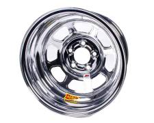 52-284710 15 x 8 ft. 52 Series IMCA Rolled Wheel, Chrome