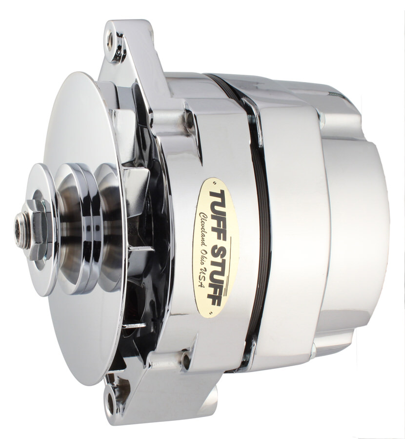 100A 1-Wire Chrome 12 Clocking GM Alternator