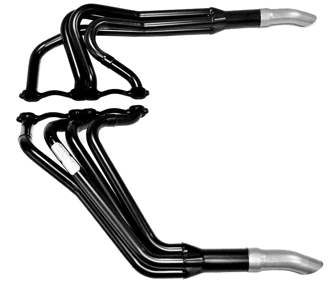 Picture of Beyea Headers BEYIDM602-NSM-B2 1.62 in. Modified Header for Small Block Chevy 602 Crate