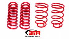 SP033R 2 in. Drop Lowering Springs for 1964-1966 GM A-Body, Red