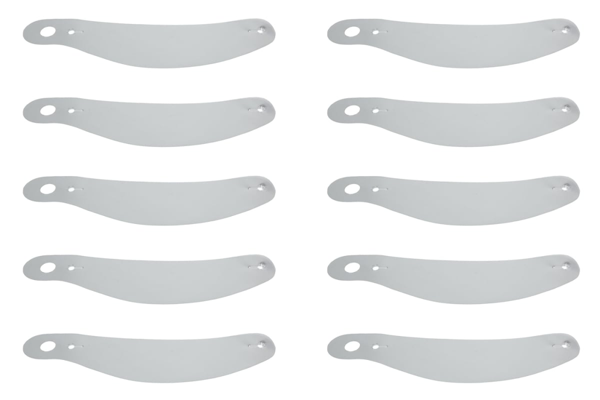 12.37 in. Curved RQP BEL 281-288 Shields Tearoffs