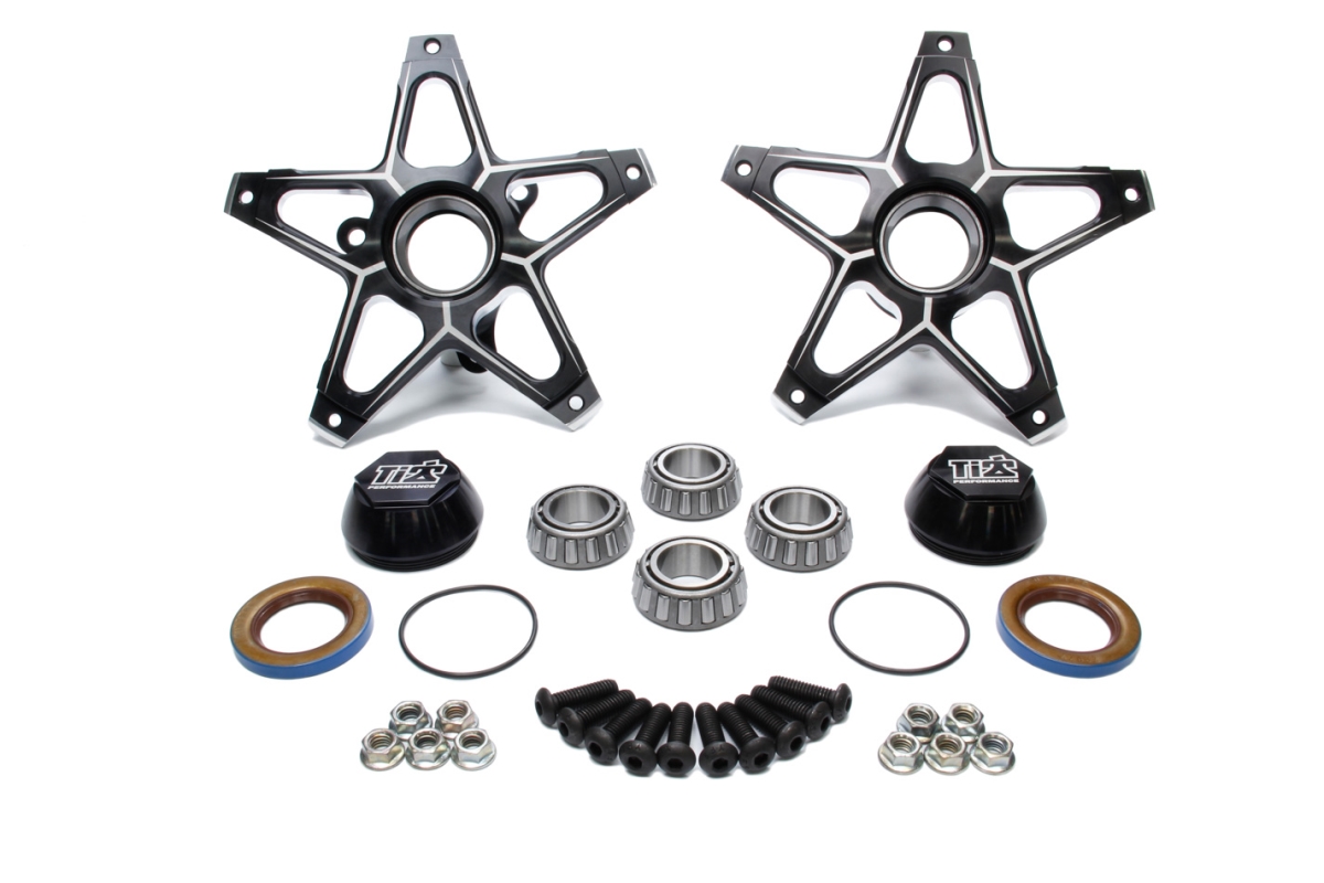 TIP2801 Front Hubs Super Lite Direct Mount, Black