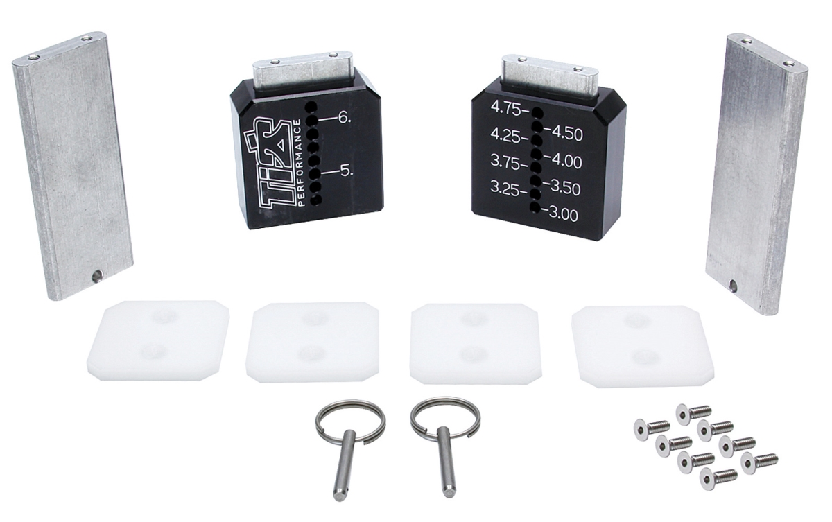 3-6.25 in. Tall Setup Blocks, Black
