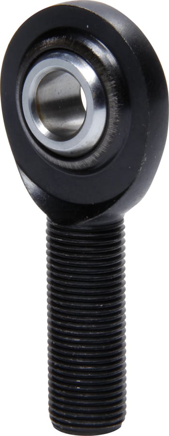 0.5 in. ID x 0.62 in. Thread Moly Right Hand Male Rod End, Black