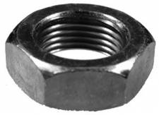 0.68 in. Left Hand Steel Jam Nut