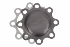 Wide 5 Front Dust Cap, Black