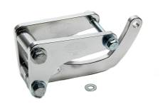 Aluminum Motorsports Low Alternator Bracket Passenger & Driver Side Block Mount, Natural
