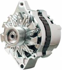 140A Street Alternator for GM CS130, Chrome