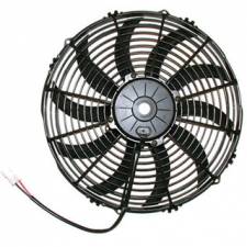SPA30102045 13 in. Pusher High Performance Electric Cooling Fan, Curved Blade - 1682 CFM