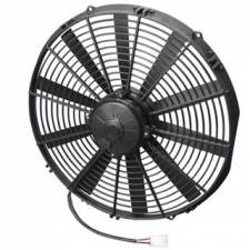 SPA30102047 16 in. Pusher High Performance Electric Fan, Curved Blade - 2035 CFM