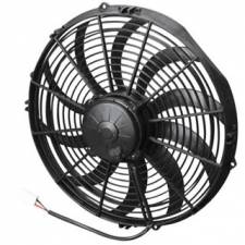 SPA30102056 14 in. Pusher High Performance Electric Fan, Curved Blade - 1720 CFM