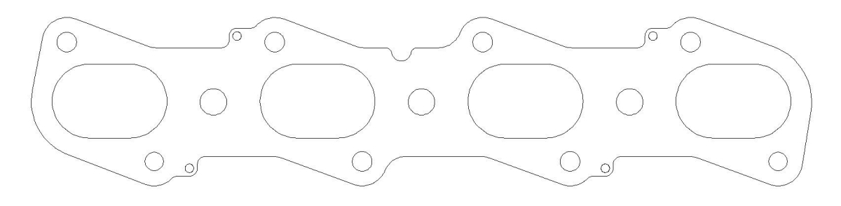 C5805-030 MLS Exhaust Gasket Set for Ford 5.4L Shelby 2007