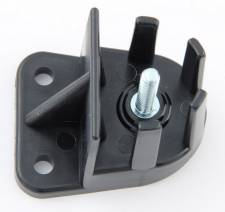 500155 10-32 Thread Stud Insulated Plastic Autowire Heavy Duty Junction Box, Black
