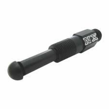 0.12 in. NPT Nitrous Oxide Nozzle Straight Aluminum Dry Nozzle, Black Anodize