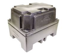 Plastics Automatic Transmission Storage Case, Medium - 24 x 24 x 32 in. - Black